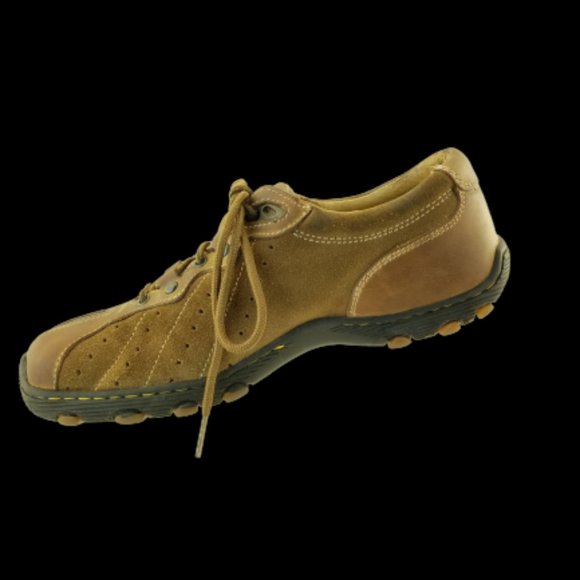 Dr Martens 8A98 Women's Two-Tone Tan Suede Leather - Picture 6 of 8